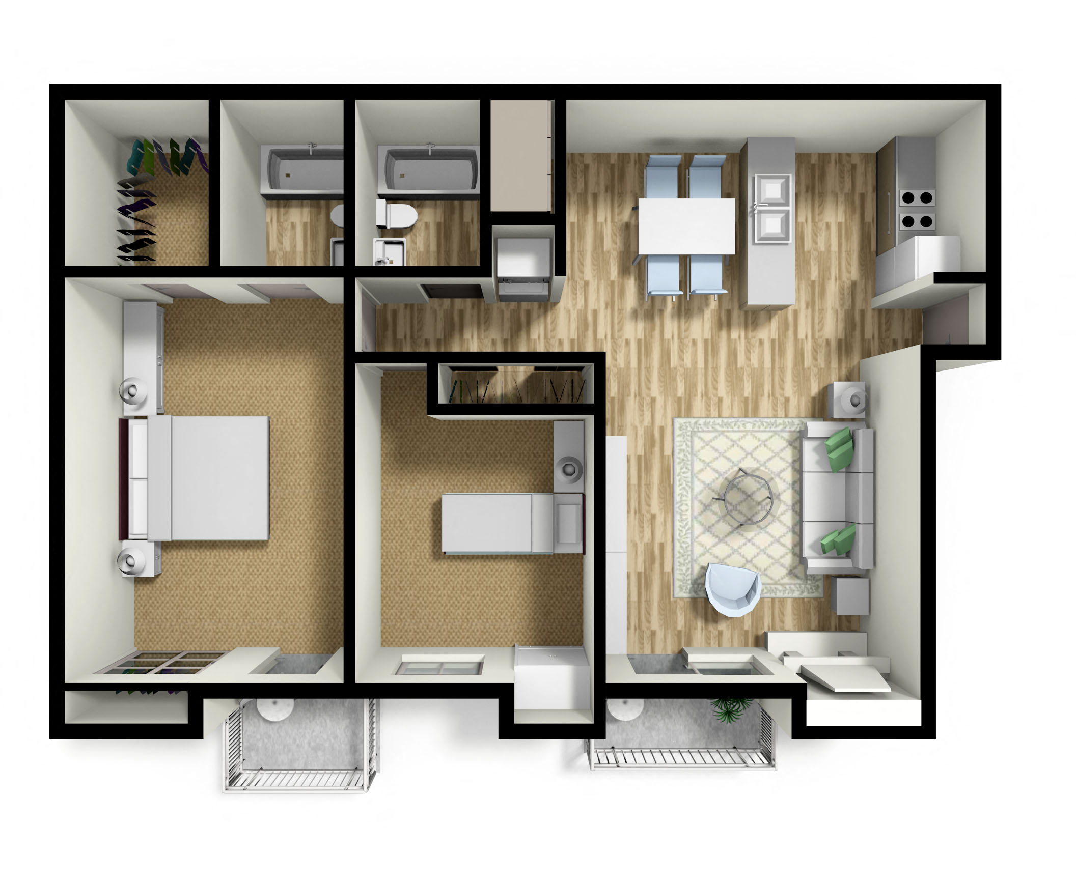 Villas at Holly | Centennial Apartments